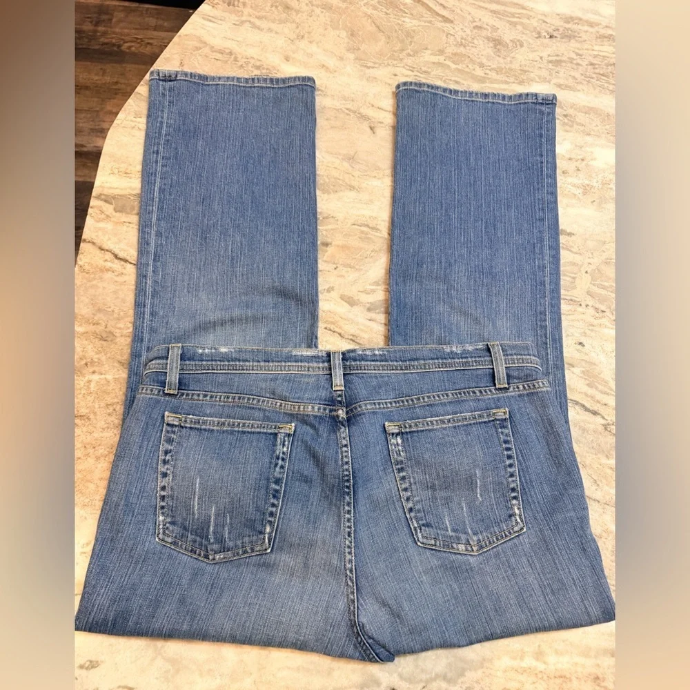 J.Crew Stretch Jeans Size 14 Regular Medium Wash Straight Leg USA